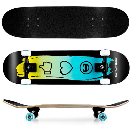 Spokey LIKE Skateboard 78,7 x 20 cm, ABEC5