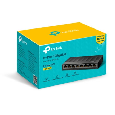 TP-Link LS1008G, Switch 8-Port/1000Mbps/Des