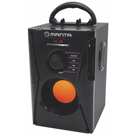 MANTA SPK810, Bezdrôtový reproduktor, FM, USB