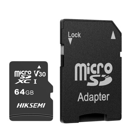 HIKSEMI C1, Micro SDXC Card 64GB, Class 10 + A