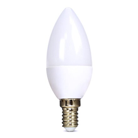 Solight LED žiarovka, sviečka, 6W, E14, 4000K, 510lm