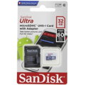 Sandisk Ultra microSDHC 32 GB 80 MB/s Class 10 UHS-I + Adaptér