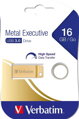 VERBATIM USB Flash Disk METAL EXECUTIVE USB 3.0, 16GB - GOLD