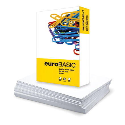 Kancelársky papier A4 Eurobasic