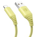 TELLUR Silicone, Kábel, USB/Lightning, 1m, yellow