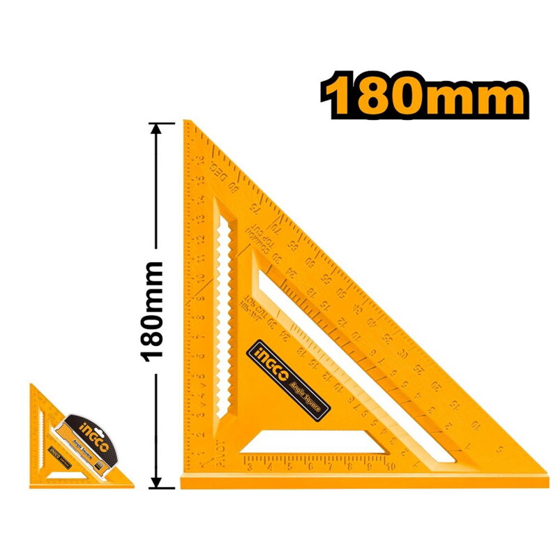 Uholník multifunkčný ABS 18cm INGCO