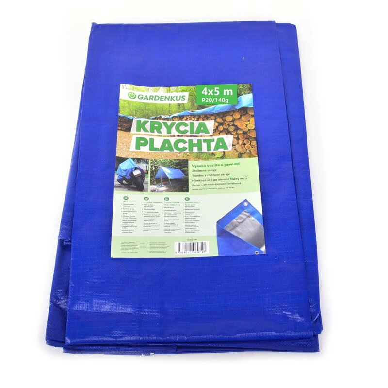 Plachta krycia PE PROKIN 4x5 P20/140g WW